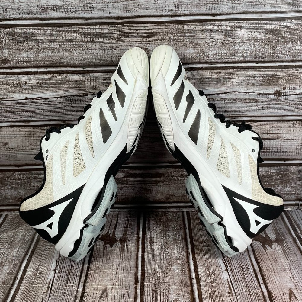 MIZUNO Wave Lightning Z5 Women's 9.5 Volleyball Sneaker Shoe White 430263-0090 - Picture 6 of 11